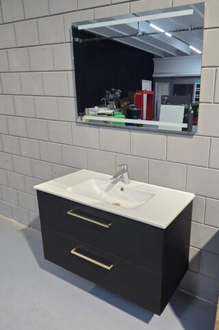Hangend Sanitair Badmeubel, met kraan